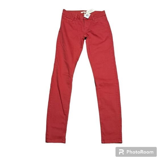 Maje Broder Tomette Skinny Jeans Size 24 Red NWT - Picture 13 of 13